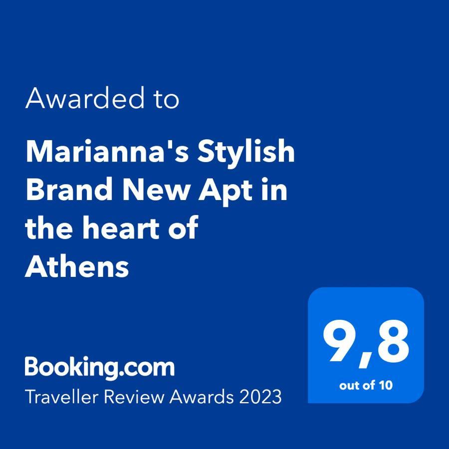 Appartement Marianna'S Stylish Brand New Apt In The Heart Of Athènes Extérieur photo